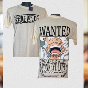 Playera Wanted, One Piece